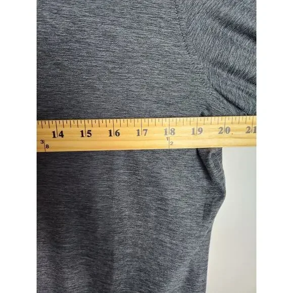 Bearbottom Mens Technical Hoodie sz L heathered gray outdoors hiking camping - Picture 7 of 7